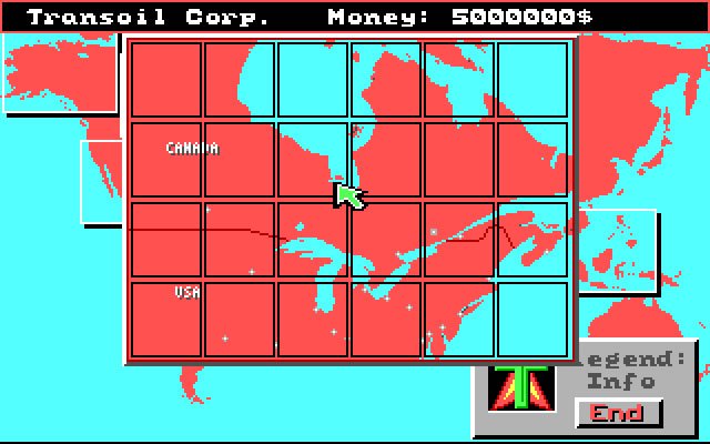 oil-imperium screenshot for dos