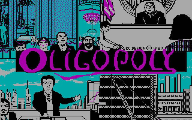 oligopoly screenshot for dos