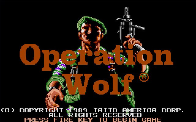 operation-wolf screenshot for dos