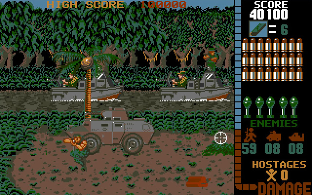 operation-wolf screenshot for dos