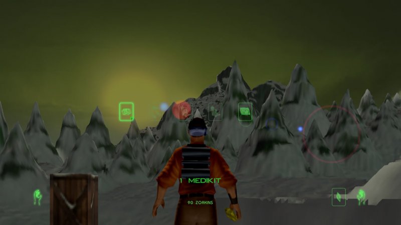 outcast screenshot for winxp