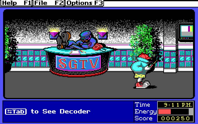 super-solvers-outnumbered screenshot for dos