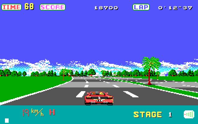 OutRun screenshot