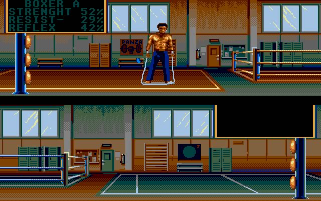 panza-kick-boxing screenshot for dos
