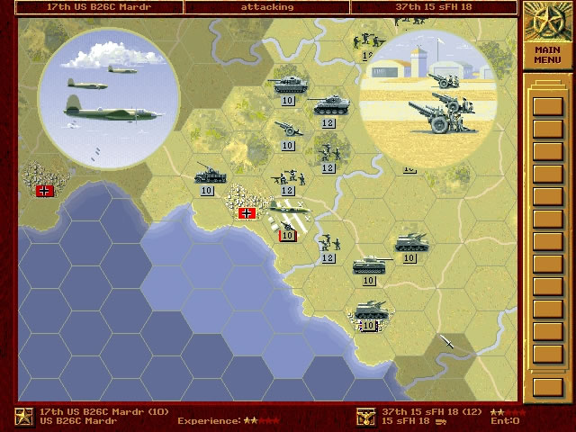 panzer-general screenshot for dos