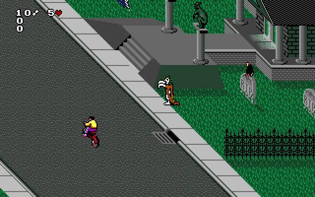 paperboy-2 screenshot for dos