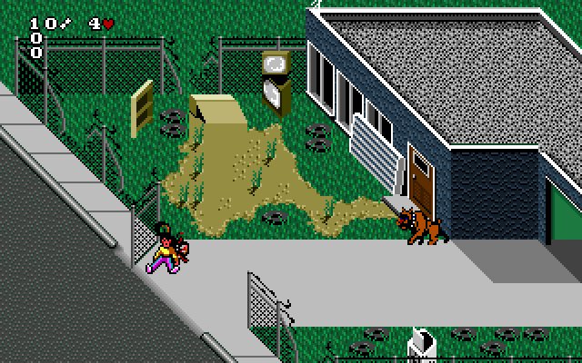 paperboy-2 screenshot for dos