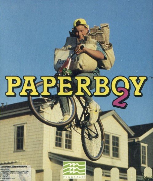 paperboy-2 screenshot for dos