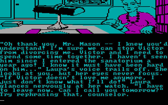 perry-mason screenshot for dos