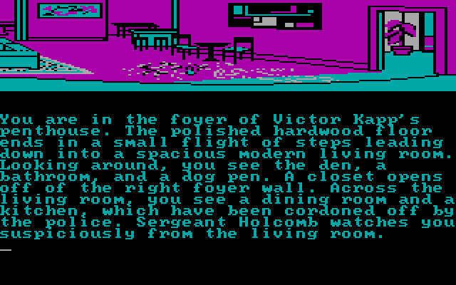 perry-mason screenshot for dos