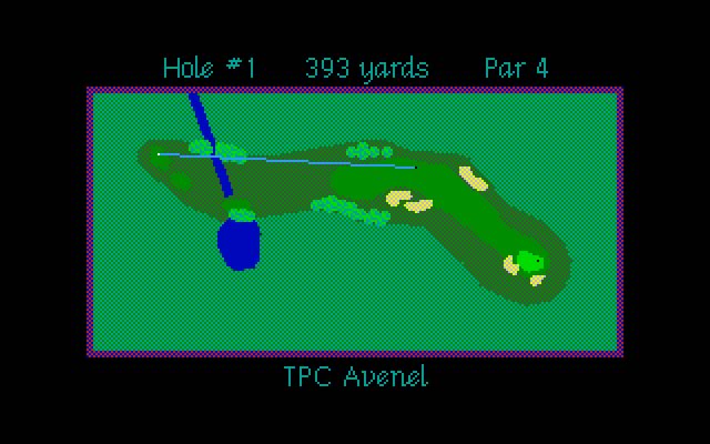 pga-tour-golf screenshot for dos