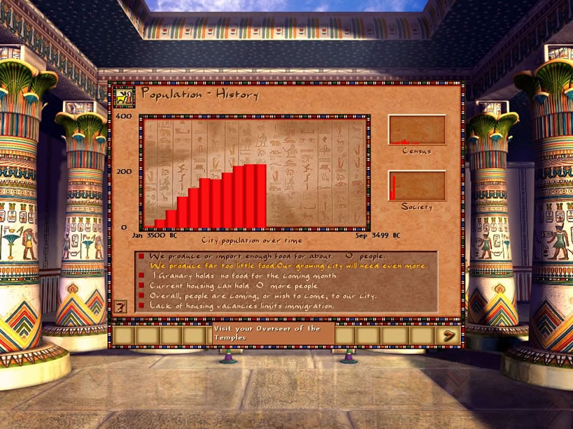 pharaoh screenshot for winxp
