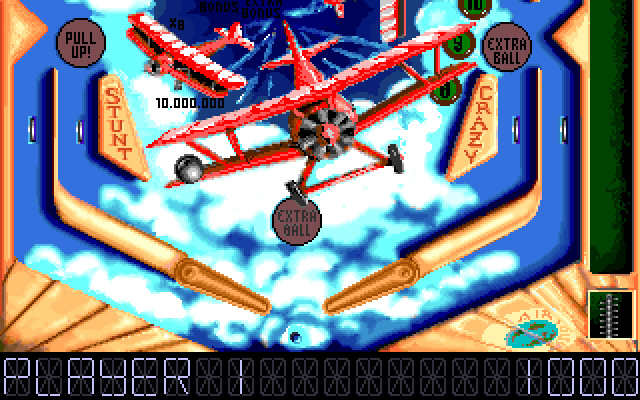 pinball-dreams-2 screenshot for dos