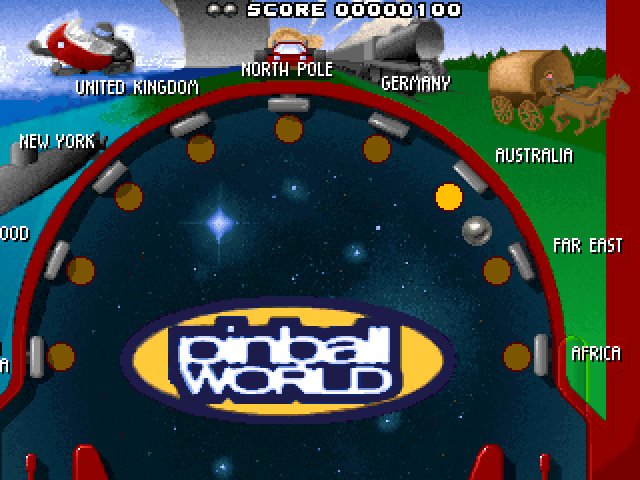 pinball-world screenshot for dos