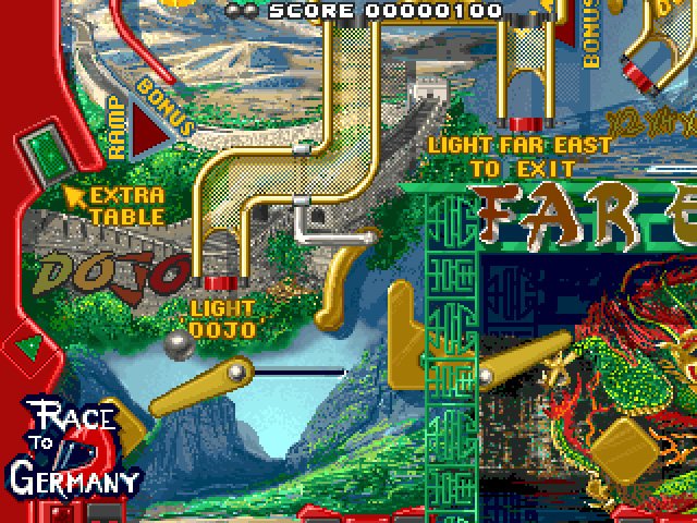 pinball-world screenshot for dos