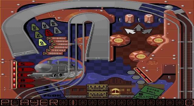 pinball-dreams screenshot for dos