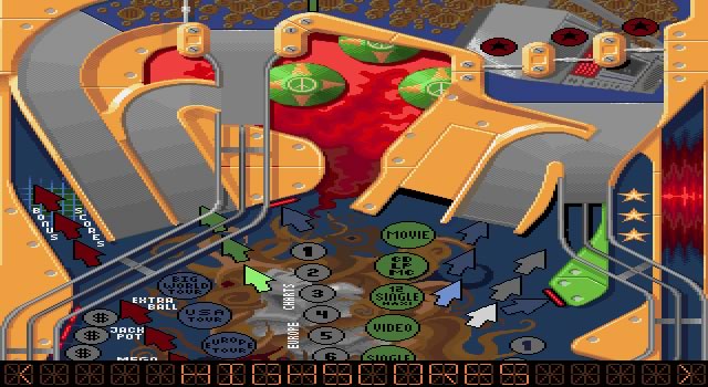 pinball-dreams screenshot for dos