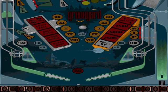 pinball-dreams screenshot for dos