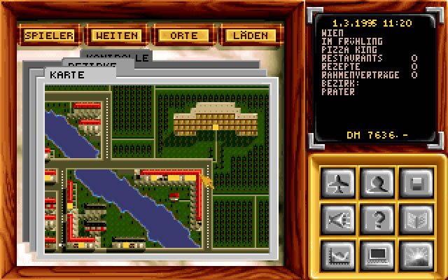 pizza-tycoon screenshot for dos