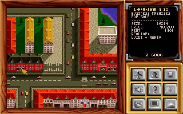 pizza-tycoon screenshot for dos