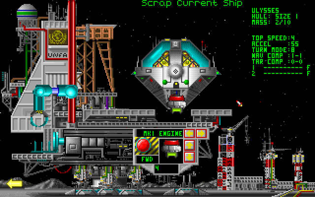 planet-s-edge screenshot for dos