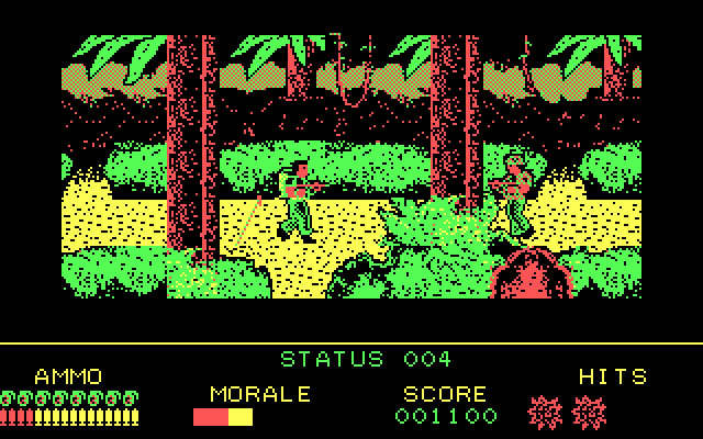 platoon screenshot for dos