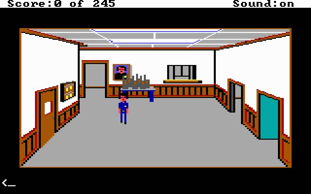 police-quest-1-in-pursuit-of-the-death-angel screenshot for dos