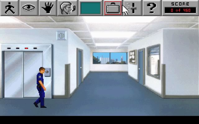 police-quest-3-the-kindred screenshot for dos