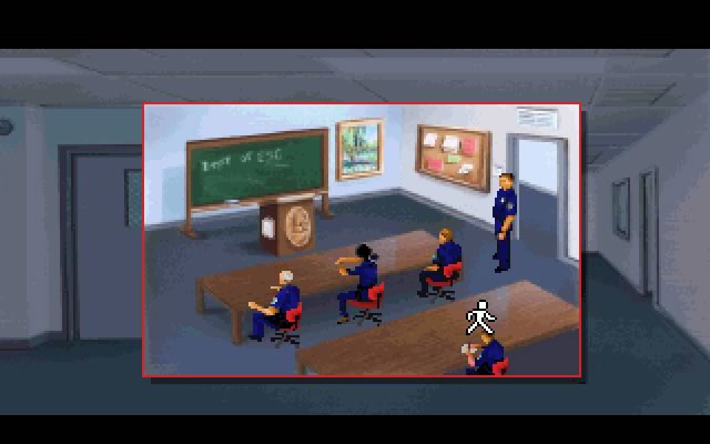 police-quest-3-the-kindred screenshot for dos