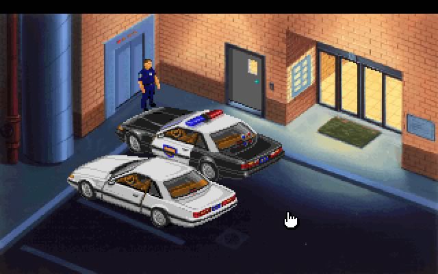 police-quest-3-the-kindred screenshot for dos