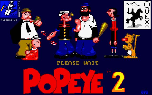 popeye-2 screenshot for dos