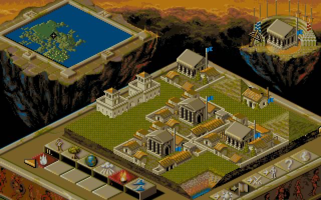 populous-2-trials-of-the-olympian-gods screenshot for dos