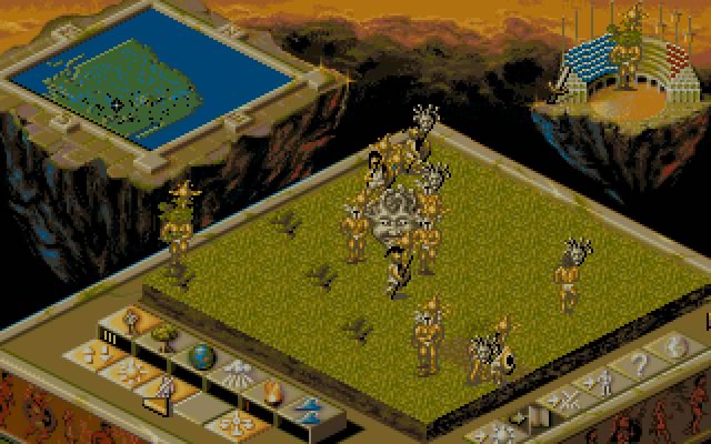 populous-2-trials-of-the-olympian-gods screenshot for dos