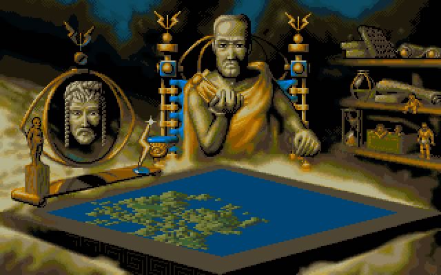 populous-2-trials-of-the-olympian-gods screenshot for dos