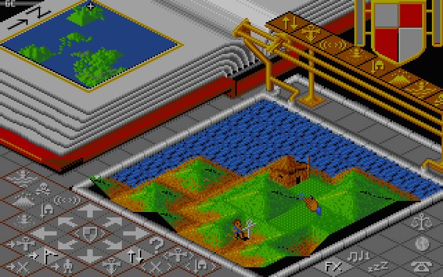 populous screenshot for dos