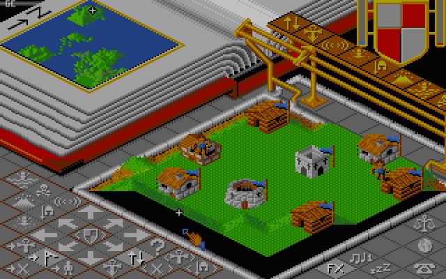 populous screenshot for dos