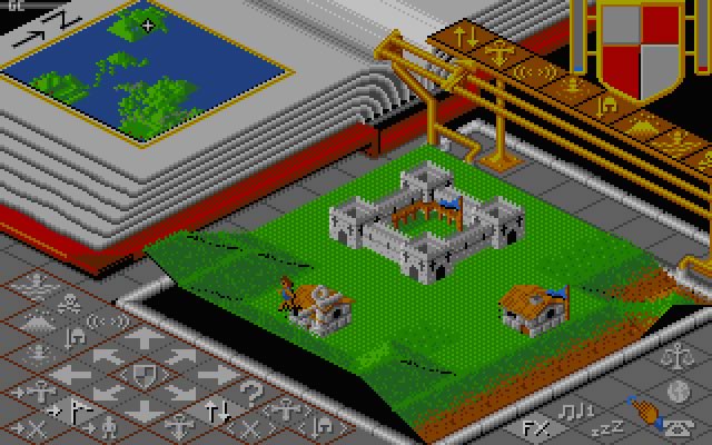 populous screenshot for dos