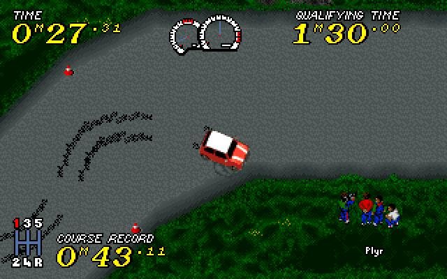 Conheça Power Drive 2000, um jogo de corrida com cara de anos 80