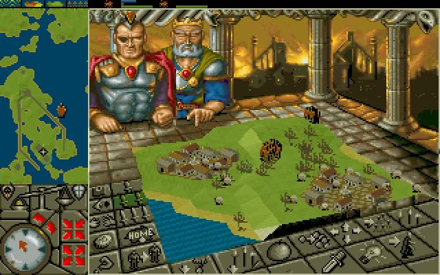 powermonger screenshot for dos