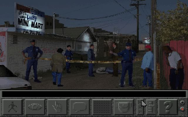 police-quest-open-season screenshot for dos