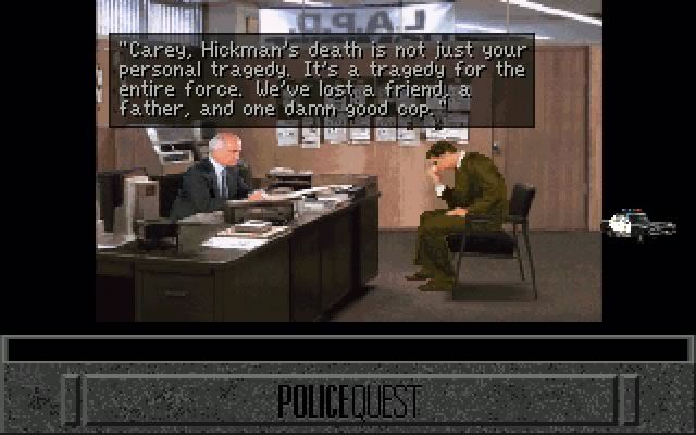 police-quest-open-season screenshot for dos