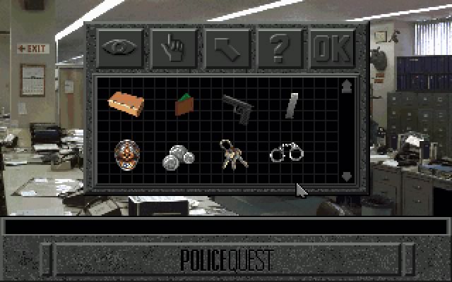 police-quest-open-season screenshot for dos