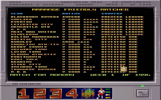 premier-manager-3 screenshot for dos