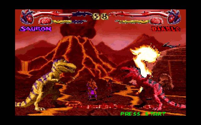 primal-rage screenshot for dos