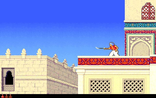 prince-of-persia-2-the-shadow-and-the-flame screenshot for dos