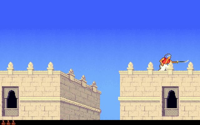 prince-of-persia-2-the-shadow-and-the-flame screenshot for dos