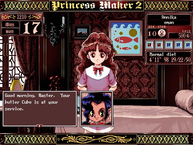 princess-maker-2 screenshot for dos