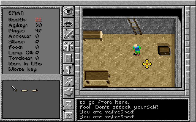 prophecy-of-the-shadow screenshot for dos