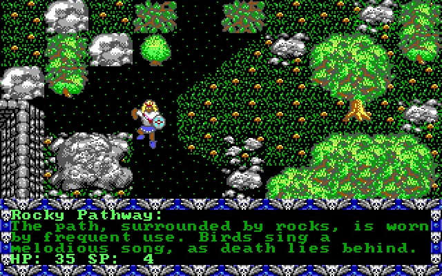 prophecy-the-fall-of-trinadon screenshot for dos