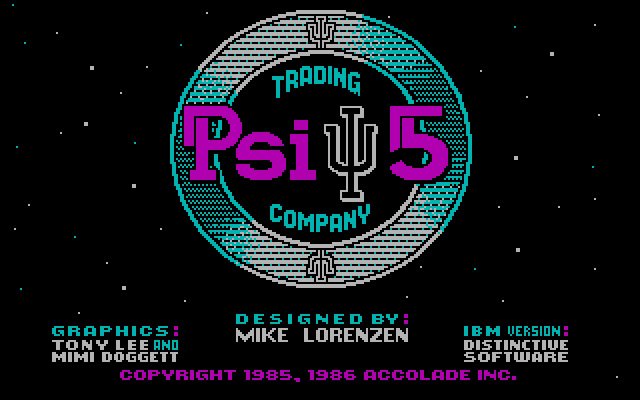psi-5-trading-company screenshot for dos